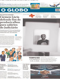 Capa do jornal O Globo 11/08/2018