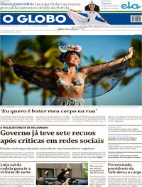 Capa do jornal O Globo 03/03/2019