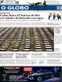 Capa do jornal O Globo 05/02/2020
