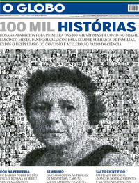 Capa do jornal O Globo 09/08/2020