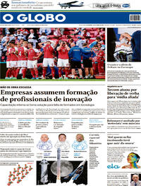 Capa do jornal O Globo 13/06/2021