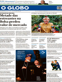 Capa do jornal O Globo 24/09/2021