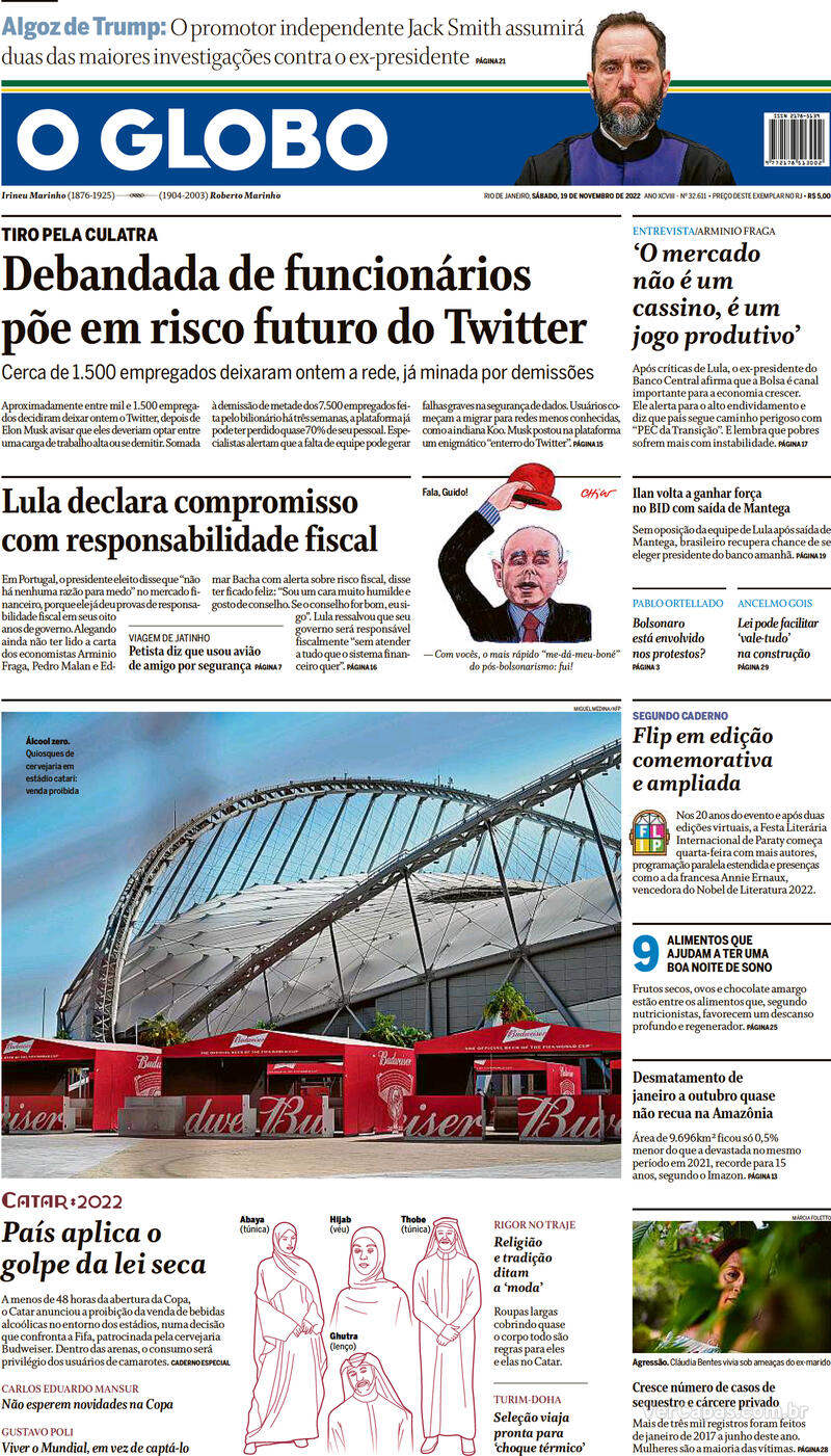 Capa O Globo Terça10 De Março De 2020 2183