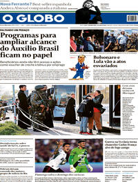 Capa do jornal O Globo 02/05/2022