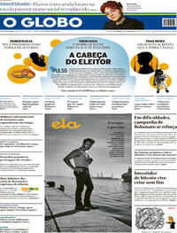 Capa do jornal O Globo 03/07/2022