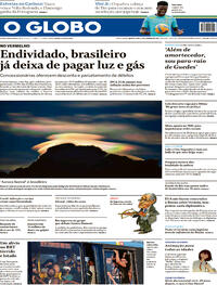 Capa do jornal O Globo 27/01/2022
