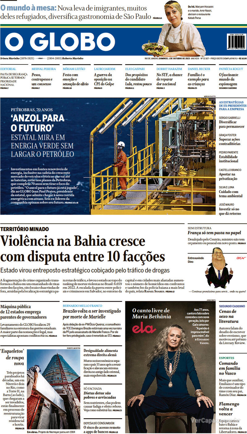 O luto morreu - Jornal O Globo