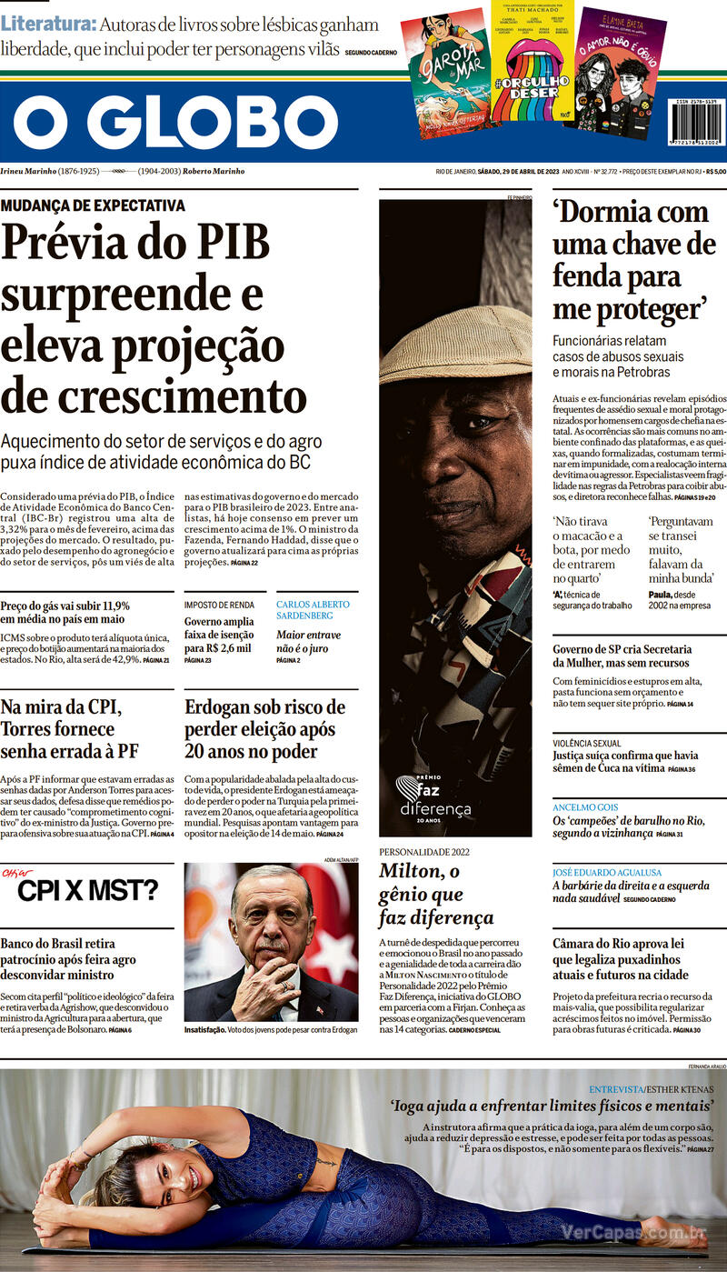 Capa O Globo Sexta28 De Abril De 2023 9713