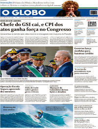 Ver Capas de Jornais e Revistas. Edição de Quinta,20 de Abril de 2023 -  Brasil