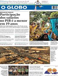 Capa do jornal O Globo 05/02/2024