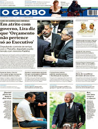 Capa do jornal O Globo 06/02/2024
