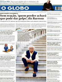 Capa do jornal O Globo 07/04/2024