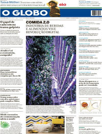 Capa do jornal O Globo 17/03/2024