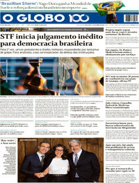 Capa do jornal O Globo 02/09/2025