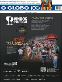 Capa do jornal O Globo 04/06/2025