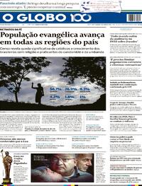 Capa do jornal O Globo 07/06/2025