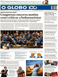 Capa do jornal O Globo 07/08/2025