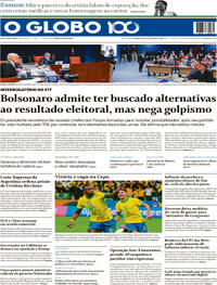 Capa do jornal O Globo 11/06/2025