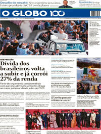 Capa O Globo 19/05/2025