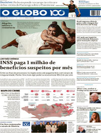 Capa do jornal O Globo 21/07/2025