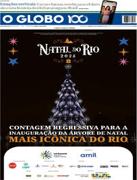 Capa do jornal O Globo 23/11/2025