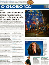 Capa do jornal O Globo 24/12/2025