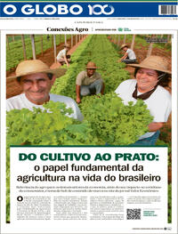 Capa do jornal O Globo 27/05/2025