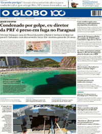 Capa do jornal O Globo 27/12/2025