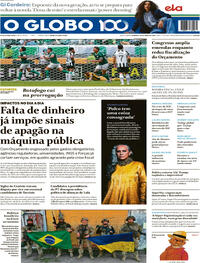 Capa do jornal O Globo 29/06/2025