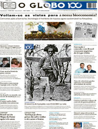 Capa do jornal O Globo 29/07/2025