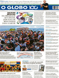 Capa do jornal O Globo 30/12/2025