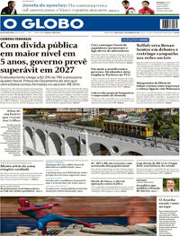 Capa Jornal O Globo