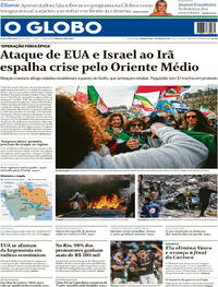 Capa do jornal O Globo 02/03/2026