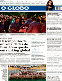 Capa O Globo 02/06/2026