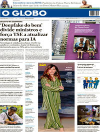 Capa O Globo 02/08/2026