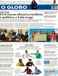 Capa O Globo 03/06/2026