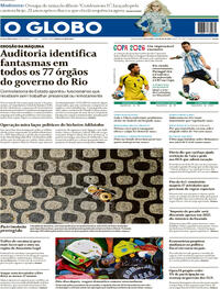 Capa O Globo 03/07/2026