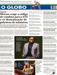 Capa do jornal O Globo 05/02/2026