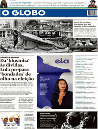 Capa do jornal O Globo 05/04/2026