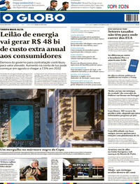 Capa O Globo 06/06/2026