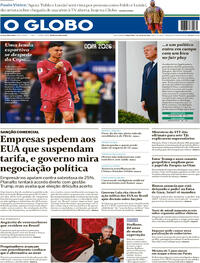 Capa O Globo 07/07/2026