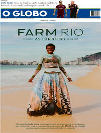 Capa do jornal O Globo 08/03/2026