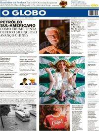 Capa do jornal O Globo 11/01/2026
