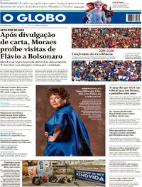 Capa O Globo 14/07/2026