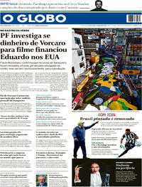 Capa O Globo 15/05/2026