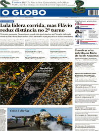 Capa Jornal O Globo