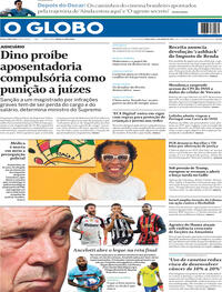 Capa do jornal O Globo 17/03/2026