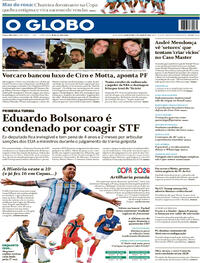 Capa O Globo 17/06/2026