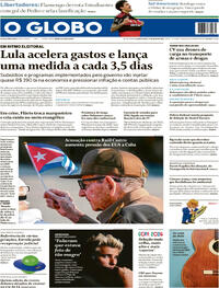 Capa O Globo 21/05/2026