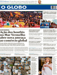 Capa O Globo 21/07/2026